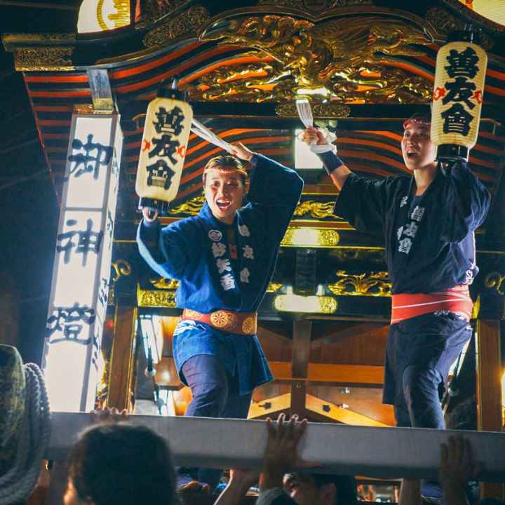 にいつ夏祭りの様子