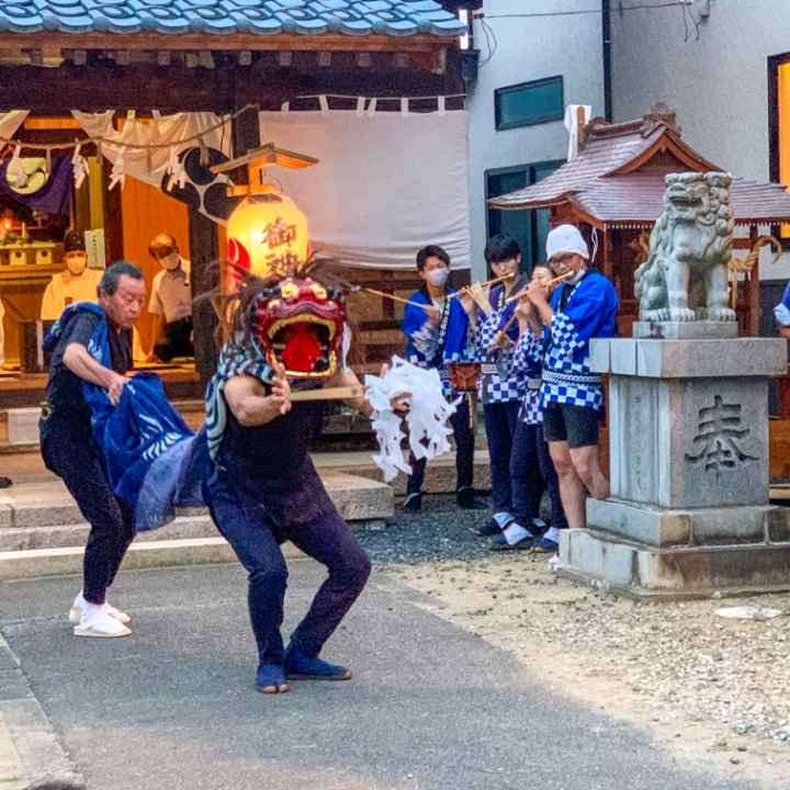 にいつ夏祭りの様子