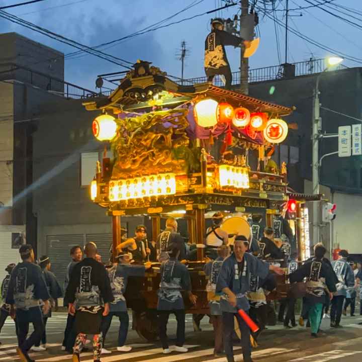 にいつ夏祭りの様子