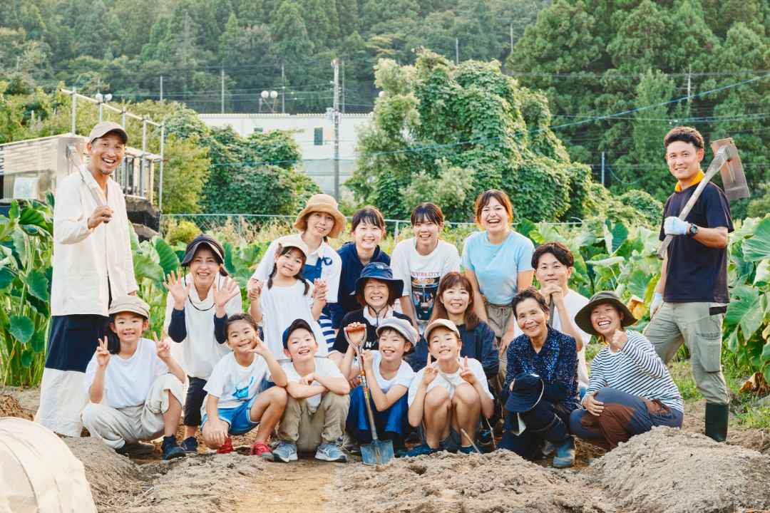 農業体験農園の様子